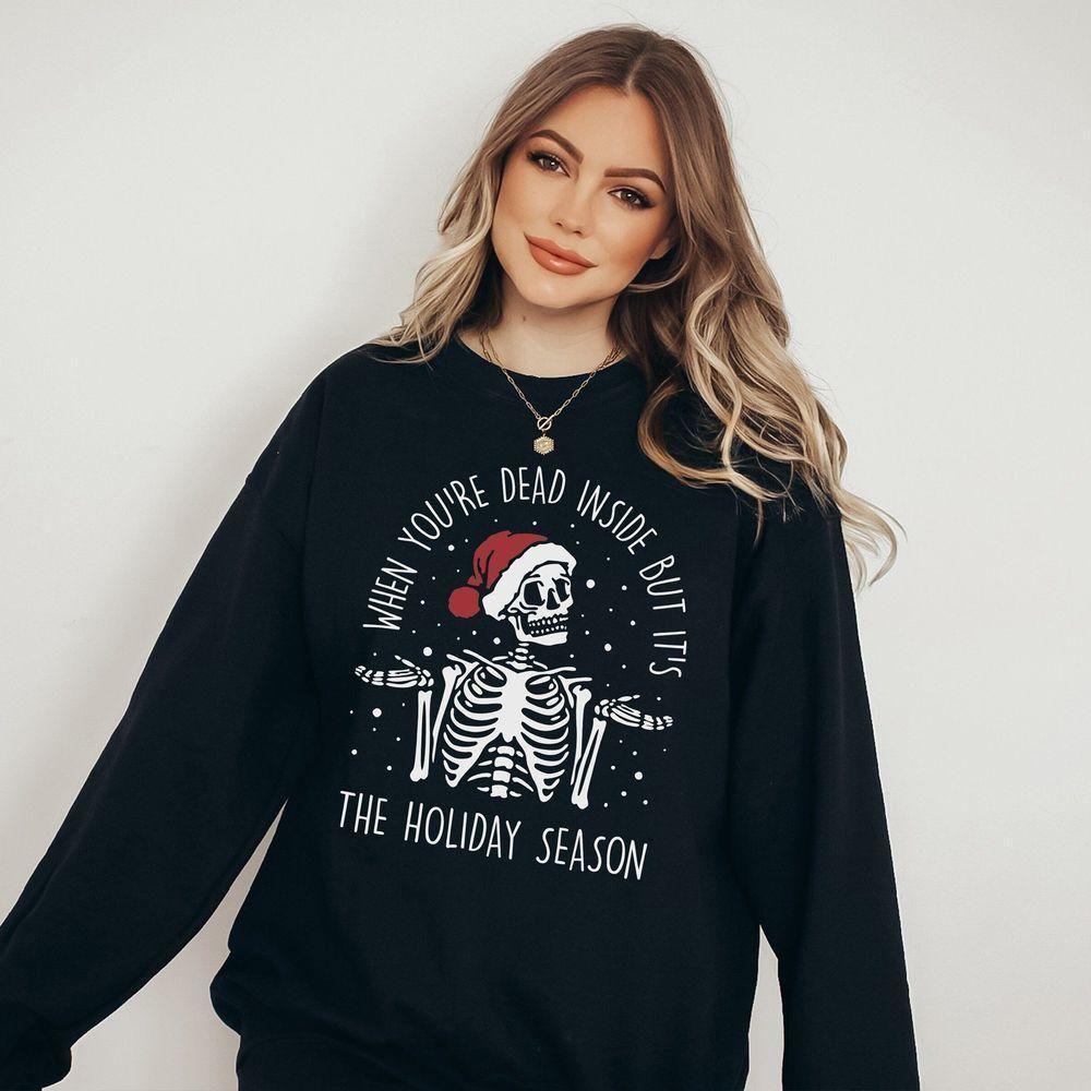 When Youre Dead Inside But Its Christmas Vuitino Merch When Youre Dead Inside But Its Christmas Vuitino Merch